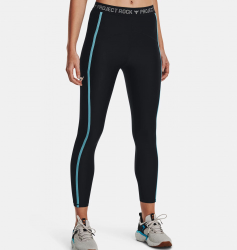 Clothing - Under Armour Project Rock HeatGear Ankle Leggings | Fitness 